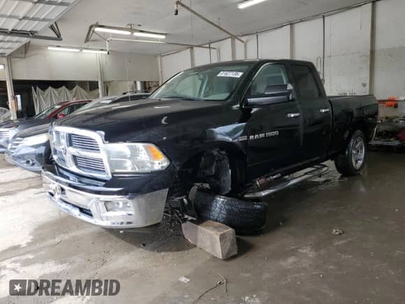 2012 Ram 1500 Big Horn с VIN 1C6RD7GT0CS284122, выставлен на аукционе Copart как лот 81627135 с пробегом 142 287 миль миль и Списание • Salvage title. История ставок и продаж доступна на DreamBid. Изображение 1.