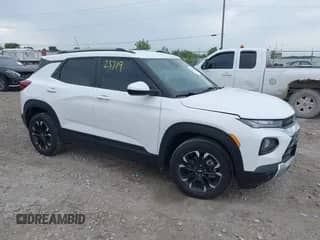 2022 Chevrolet TrailBlazer LT with VIN KL79MRSLXNB038450, listed as a IAAI auction lot 42523719 with 59,318 mi miles and . Bid and sale history available at DreamBid. Image 1.
