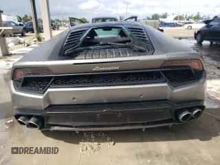 2016 Lamborghini Huracan LP 580-2 z VIN ZHWUC2ZF2GLA04811, wystawiony jako Copart lot #72161434 z przebiegiem 24 565 mil mil oraz Szkoda całkowita • Salvage title. Historia ofert i sprzedaży dostępna na DreamBid. Obrazek 6.