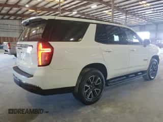 2021 Chevrolet Tahoe Z71 z VIN 1GNSKPKD7MR492157, wystawiony jako Copart lot #83930395 z przebiegiem 68 466 mil mil oraz Nie do naprawy • Non repairable. Historia ofert i sprzedaży dostępna na DreamBid. Obrazek 3.