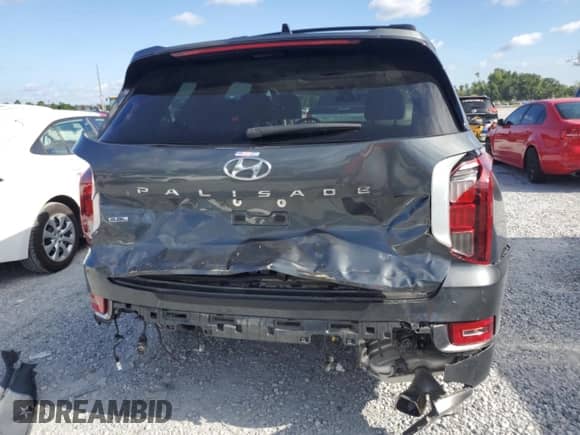 2022 Hyundai Palisade Calligraphy с VIN KM8R7DHEXNU415624, выставлен на аукционе Copart как лот 69920125 с пробегом 43 102 миль миль и Списание • Salvage title. История ставок и продаж доступна на DreamBid. Изображение 6.