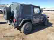 1998 Jeep Wrangler SE z VIN 1J4FY29P7WP709775, wystawiony jako Copart lot #87029025 z przebiegiem 138 808 mil mil oraz Czysty tytuł • Clean title. Historia ofert i sprzedaży dostępna na DreamBid. Obrazek 3.