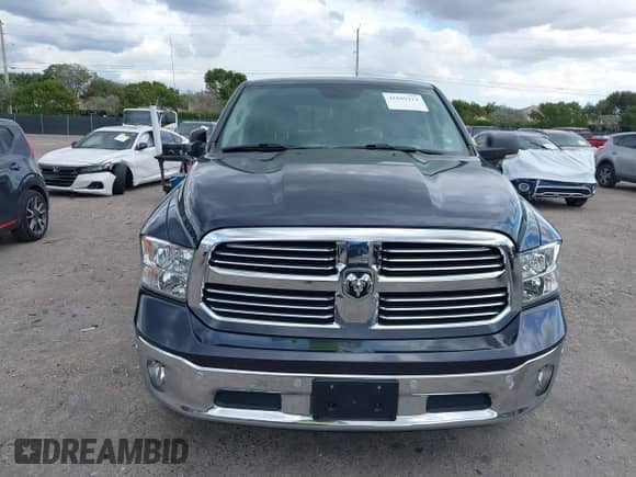 2017 Ram 1500 Big Horn with VIN 1C6RR7TT0HS822557, listed as a IAAI auction lot 41689114 with 156,843 mi miles and . Bid and sale history available at DreamBid. Image 6.