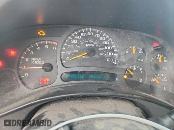 2005 Chevrolet Silverado 1500 Z71 with VIN 2GCEK13T451156131, listed as a Copart auction lot 83863095 with 4,291,924 mi miles and Salvage title. Bid and sale history available at DreamBid. Image 9.