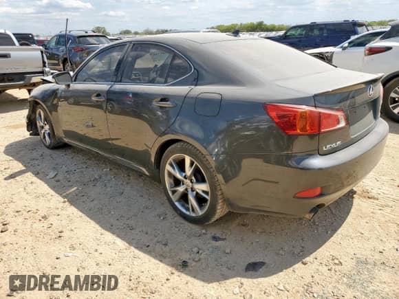 2009 Lexus IS 250 с VIN JTHBK262592093296, выставлен на аукционе Copart как лот 84055905 с пробегом Не указан миль и Списание • Salvage title. История ставок и продаж доступна на DreamBid. Изображение 2.