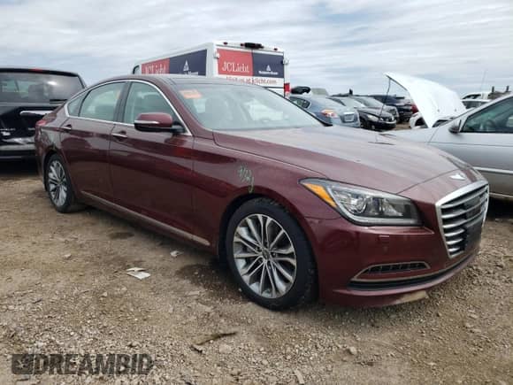 2015 Hyundai Genesis 3.8L z VIN KMHGN4JE5FU076960, wystawiony jako Copart lot #60726414 z przebiegiem Nie podano mil oraz Szkoda całkowita • Salvage title. Historia ofert i sprzedaży dostępna na DreamBid. Obrazek 4.