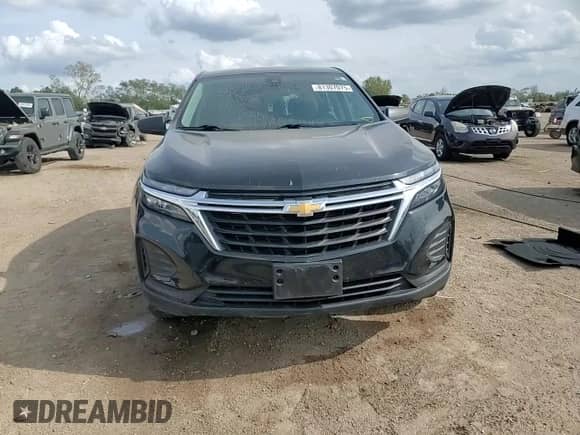 2023 Chevrolet Equinox LS with VIN 3GNAXSEG8PL147043, listed as a Copart auction lot 81307075 with 54,677 mi miles and Salvage title. Bid and sale history available at DreamBid. Image 13.