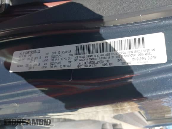 2008 Jeep Wrangler Unlimited X с VIN 1J4GB39138L589300, выставлен на аукционе IAAI как лот 41671690 с пробегом Не указан миль и . История ставок и продаж доступна на DreamBid. Изображение 9.