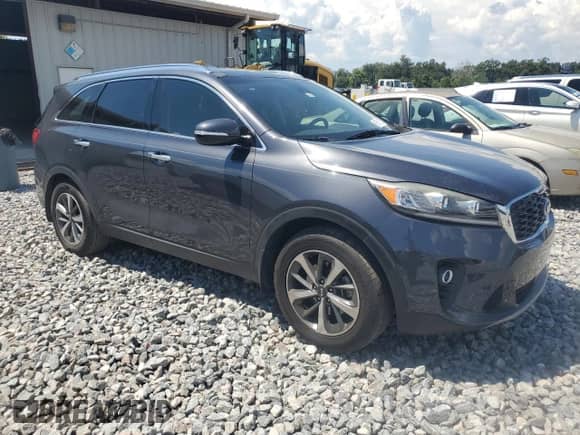 2019 Kia Sorento EX with VIN 5XYPH4A54KG472837, listed as a Copart auction lot 66710705 with 81,131 mi miles and Non repairable. Bid and sale history available at DreamBid. Image 4.