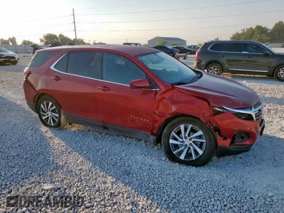 2023 Chevrolet Equinox LT z VIN 3GNAXKEG1PS207623, wystawiony jako Copart lot #80196695 z przebiegiem 13 163 mil mil oraz Szkoda całkowita • Salvage title. Historia ofert i sprzedaży dostępna na DreamBid. Obrazek 4.