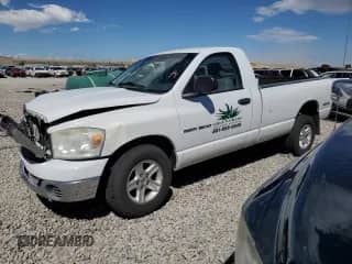 2007 Dodge 1500 SLT z VIN 1D7HA16P87J629283, wystawiony jako Copart lot #68582824 z przebiegiem 225 129 mil mil oraz Szkoda całkowita • Salvage title. Historia ofert i sprzedaży dostępna na DreamBid. Obrazek 1.