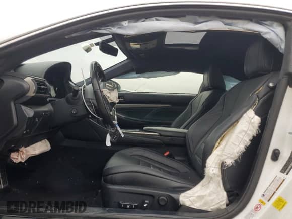 2017 Lexus RC 300 with VIN JTHSM5BC0H5003592, listed as a Copart auction lot 44818705 with 51,871 mi miles and Salvage title. Bid and sale history available at DreamBid. Image 7.