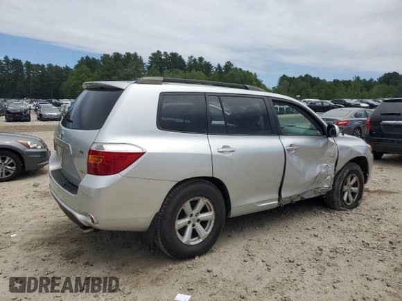 2008 Toyota Highlander with VIN JTEES41A882009006, listed as a Copart auction lot 62515445 with 192,169 mi miles and Clean title. Bid and sale history available at DreamBid. Image 3.