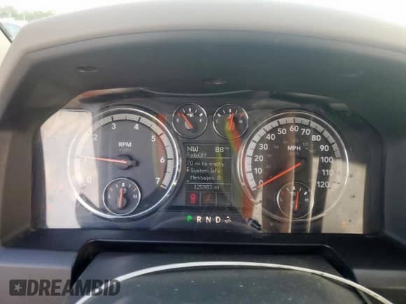 2009 Dodge 1500 SLT с VIN 1D3HB16T09J531038, выставлен на аукционе Copart как лот 65023745 с пробегом 125 983 миль миль и Чистый • Clean title. История ставок и продаж доступна на DreamBid. Изображение 9.