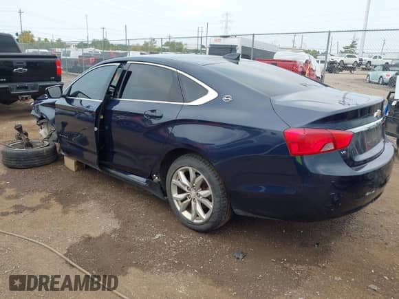 2017 Chevrolet Impala LT with VIN 1G1105S39HU195845, listed as a IAAI auction lot 43157829 with 176,712 mi miles and . Bid and sale history available at DreamBid. Image 3.