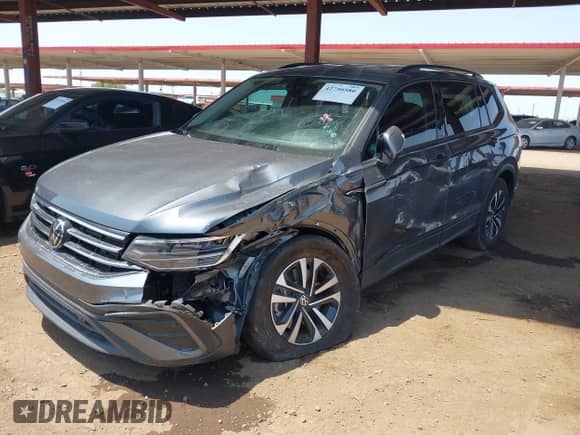 2023 Volkswagen Tiguan S с VIN 3VVRB7AX1PM110618, выставлен на аукционе IAAI как лот 42750580 с пробегом 16 195 миль миль и . История ставок и продаж доступна на DreamBid. Изображение 17.