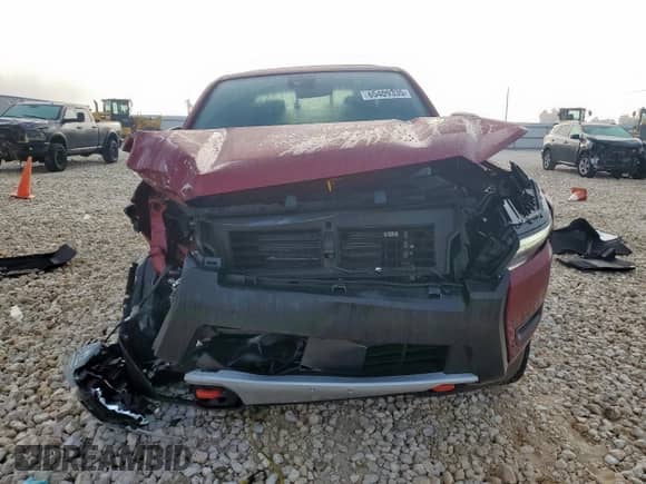 2025 Nissan Frontier Pro-X with VIN 1N6ED1EJXSN637854, listed as a Copart auction lot 65409335 with 2,410 mi miles and Salvage title. Bid and sale history available at DreamBid. Image 5.