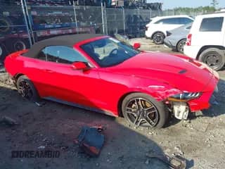 2020 Ford Mustang EcoBoost Premium with VIN 1FATP8UHXL5125656, listed as a IAAI auction lot 43259883 with 113,847 mi miles and . Bid and sale history available at DreamBid. Image 1.