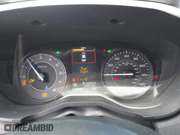 2017 Subaru Impreza Premium with VIN 4S3GTAD60H3747778, listed as a IAAI auction lot 42200034 with 89,578 mi miles and . Bid and sale history available at DreamBid. Image 7.