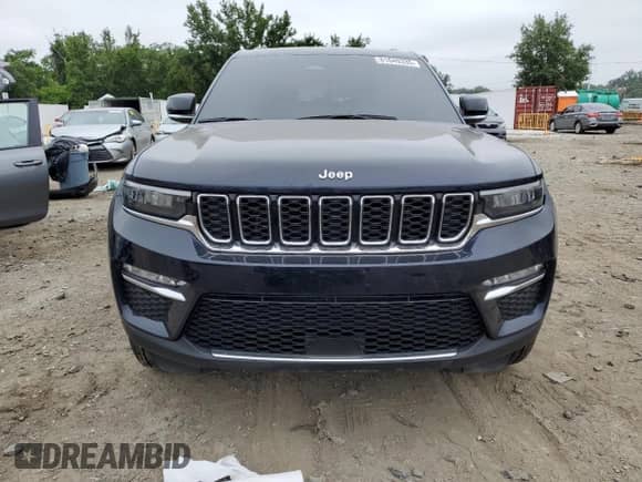 2024 Jeep Grand Cherokee Limited with VIN 1C4RJHBG3RC252317, listed as a Copart auction lot 61649335 with Not provided miles and Salvage title. Bid and sale history available at DreamBid. Image 5.