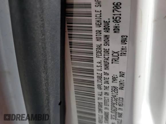 2012 Ram 1500 ST z VIN 3C6JD6DP9CG241260, wystawiony jako Copart lot #81074824 z przebiegiem 183 387 mil mil oraz Szkoda całkowita • Salvage title. Historia ofert i sprzedaży dostępna na DreamBid. Obrazek 13.