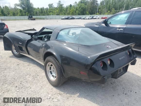 1978 Chevrolet Corvette with VIN 1Z87L8S901740, listed as a Copart auction lot 67062105 with 60,860 mi miles and Salvage title. Bid and sale history available at DreamBid. Image 2.