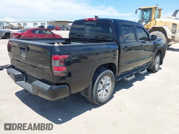 2022 Nissan Frontier SV with VIN 1N6ED1EK6NN685591, listed as a IAAI auction lot 42826730 with 61,030 mi miles and . Bid and sale history available at DreamBid. Image 4.