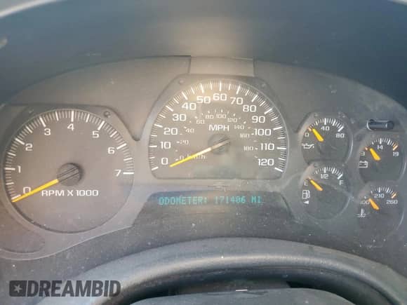 2003 Chevrolet TrailBlazer LTZ с VIN 1GNDT13S532242052, выставлен на аукционе Copart как лот 85823175 с пробегом 171 406 миль миль и Списание • Salvage title. История ставок и продаж доступна на DreamBid. Изображение 9.