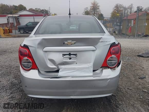 2013 Chevrolet Sonic LS with VIN 1G1JA5SH1D4249139, listed as a IAAI auction lot 43426575 with 178,397 mi miles and . Bid and sale history available at DreamBid. Image 16.