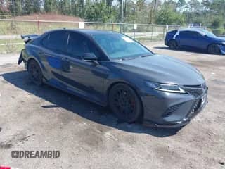 2023 Toyota Camry TRD with VIN 4T1KZ1AK2PU072627, listed as a IAAI auction lot 43291227 with 45,415 mi miles and . Bid and sale history available at DreamBid. Image 1.