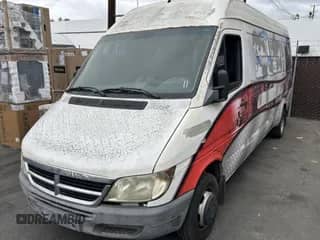 2003 Dodge Sprinter with VIN WD2YD542235499454, listed as a IAAI auction lot 42101177 with 288,168 mi miles and . Bid and sale history available at DreamBid. Image 1.