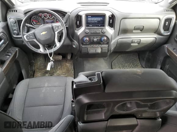 2022 Chevrolet Silverado 1500 LT с VIN 3GCPYJEK0NG115076, выставлен на аукционе Copart как лот 49056995 с пробегом 56 678 миль миль и Списание • Salvage title. История ставок и продаж доступна на DreamBid. Изображение 8.