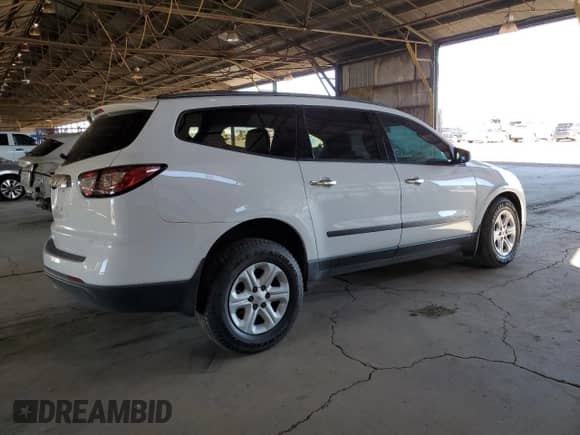 2017 Chevrolet Traverse LS with VIN 1GNKRFKD0HJ340182, listed as a Copart auction lot 87100245 with 175,361 mi miles and Salvage title. Bid and sale history available at DreamBid. Image 3.