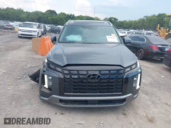 2023 Hyundai Palisade Limited with VIN KM8R54GE9PU505146, listed as a IAAI auction lot 42986232 with 52,129 mi miles and . Bid and sale history available at DreamBid. Image 12.