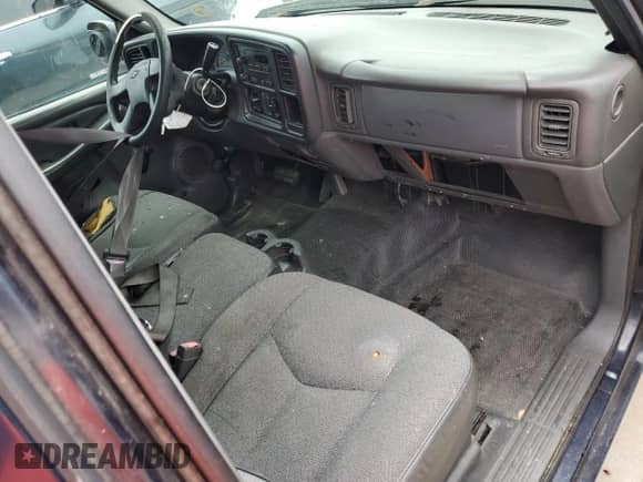 2007 Chevrolet Silverado 1500 Work Truck with VIN 1GCEC14X97Z176075, listed as a Copart auction lot 59657725 with 246,700 mi miles and Salvage title. Bid and sale history available at DreamBid. Image 8.
