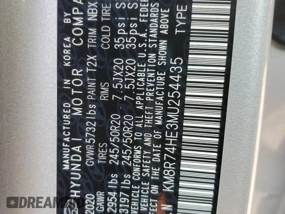2021 Hyundai Palisade Calligraphy z VIN KM8R74HE3MU254435, wystawiony jako Copart lot #70386625 z przebiegiem 54 025 mil mil oraz Szkoda całkowita • Salvage title. Historia ofert i sprzedaży dostępna na DreamBid. Obrazek 13.