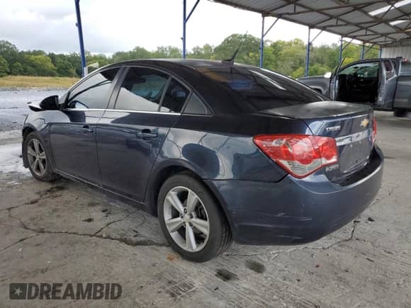 2014 Chevrolet Cruze 2LT with VIN 1G1PE5SB6E7301214, listed as a Copart auction lot 81777785 with 183,060 mi miles and Salvage title. Bid and sale history available at DreamBid. Image 2.