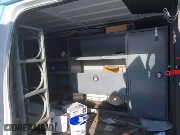 2007 Ford Econoline Cargo Commercial with VIN 1FTNE14W07DB41164, listed as a IAAI auction lot 41566579 with 206,127 mi miles and . Bid and sale history available at DreamBid. Image 8.