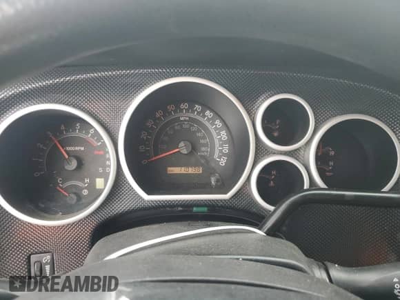 2010 Toyota Tundra with VIN 5TFRM5F13AX019787, listed as a Copart auction lot 81890665 with 110,798 mi miles and Salvage title. Bid and sale history available at DreamBid. Image 9.