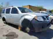 2010 Nissan Pathfinder SE with VIN 5N1AR1NB9AC600568, listed as a Copart auction lot 61216645 with 205,995 mi miles and Salvage title. Bid and sale history available at DreamBid. Image 4.