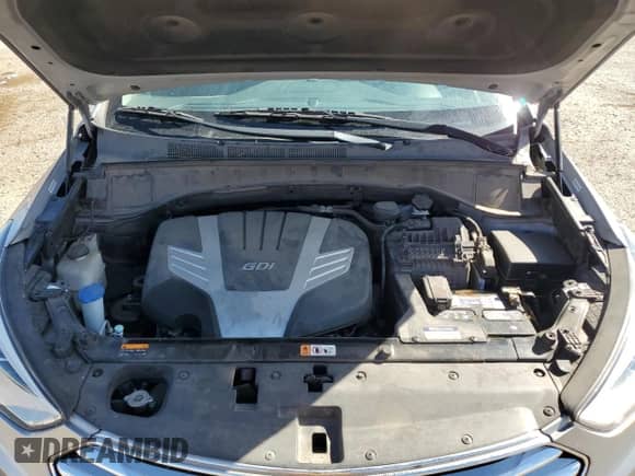 2014 Hyundai Santa Fe GLS with VIN KM8SM4HF3EU080211, listed as a Copart auction lot 71698215 with 83,662 mi miles and Salvage title. Bid and sale history available at DreamBid. Image 11.