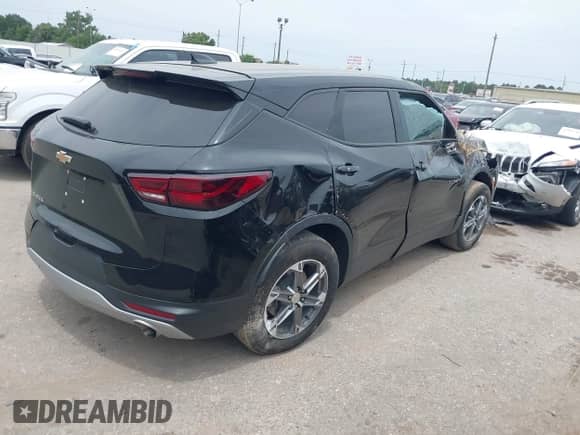 2023 Chevrolet Blazer LT with VIN 3GNKBCR45PS120266, listed as a IAAI auction lot 42881624 with Not provided miles and . Bid and sale history available at DreamBid. Image 4.