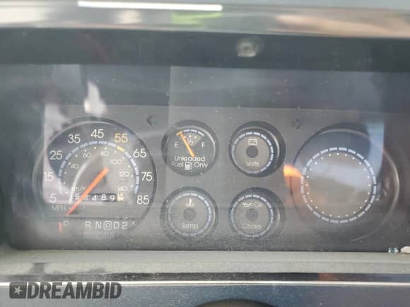 1987 Chevrolet El Camino z VIN 3GCCW80H4HS912151, wystawiony jako Copart lot #52302005 z przebiegiem 54 489 mil mil oraz Szkoda całkowita • Salvage title. Historia ofert i sprzedaży dostępna na DreamBid. Obrazek 9.