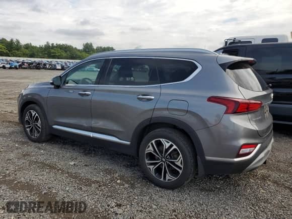 2019 Hyundai Santa Fe Ultimate z VIN 5NMS5CAA6KH107821, wystawiony jako Copart lot #68883055 z przebiegiem 68 496 mil mil oraz Szkoda całkowita • Salvage title. Historia ofert i sprzedaży dostępna na DreamBid. Obrazek 2.