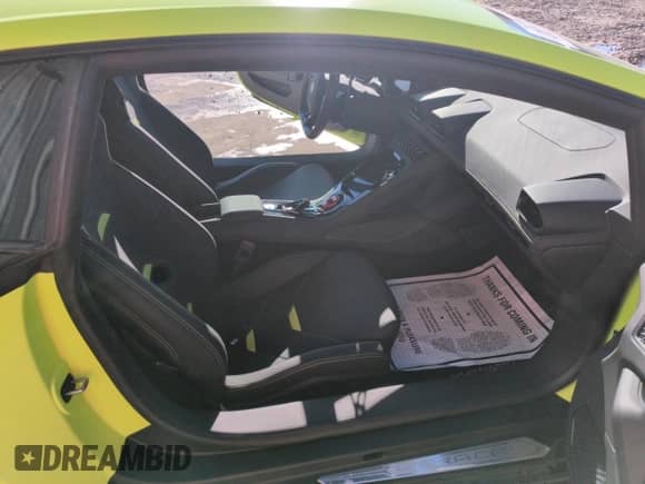 2023 Lamborghini Huracan with VIN ZHWUF4ZFXPLA22265, listed as a Copart auction lot 66703944 with 1,816 mi miles and Salvage title. Bid and sale history available at DreamBid. Image 11.