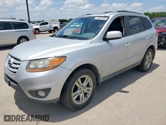 2010 Hyundai Santa Fe Limited with VIN 5NMSKDAG9AH371164, listed as a Copart auction lot 64481305 with 136,832 mi miles and Clean title. Bid and sale history available at DreamBid. Image 1.