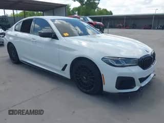 2021 BMW 5 Series 540i with VIN WBA53BJ04MCF97665, listed as a IAAI auction lot 42578697 with 26,081 mi miles and . Bid and sale history available at DreamBid. Image 1.