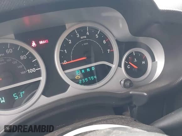 2008 Jeep Wrangler Unlimited Sahara with VIN 1J4GA59158L636793, listed as a IAAI auction lot 43466197 with 239,794 mi miles and . Bid and sale history available at DreamBid. Image 15.