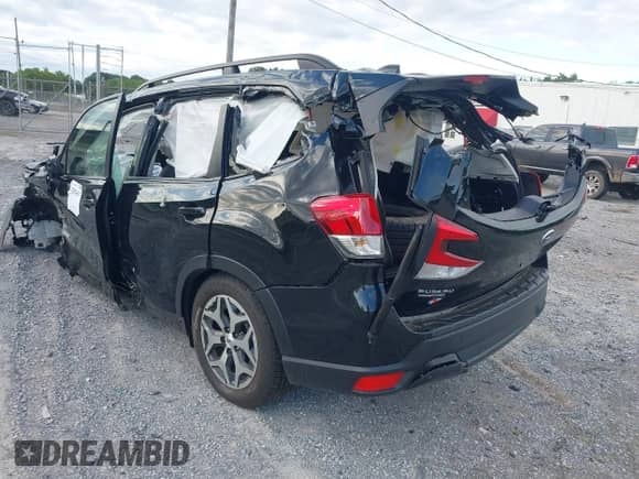 2021 Subaru Forester Premium with VIN JF2SKAJC9MH569973, listed as a IAAI auction lot 42895407 with 45,769 mi miles and . Bid and sale history available at DreamBid. Image 3.
