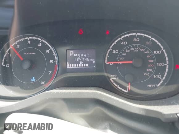 2018 Subaru Impreza Premium с VIN 4S3GKAB65J3613280, выставлен на аукционе IAAI как лот 42694765 с пробегом 124 746 миль миль и . История ставок и продаж доступна на DreamBid. Изображение 7.